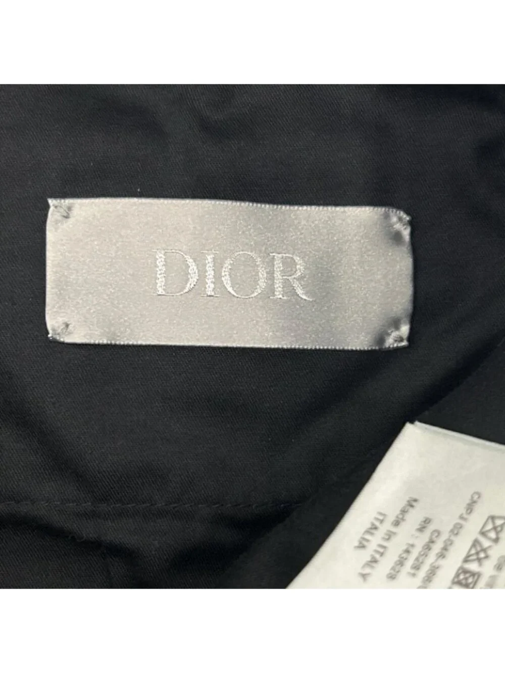 Dior Black Tailored Truck Pants